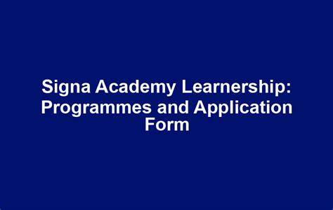 Signa academy learnership program 2025-2026