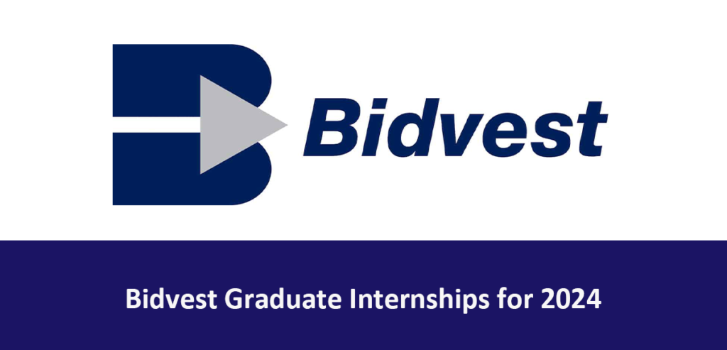 Bidvest Graduate Temporary positions for 2024