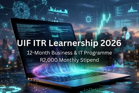 UIF ITR Learnership Programme : Unemployed South African Citizens (Matric holders)