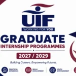 UIF Graduate Internship Programmes 2027/2029